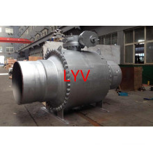 Actuated Forged API ISO Big Size Fully Welded Ball Valves for Gas and Water Use